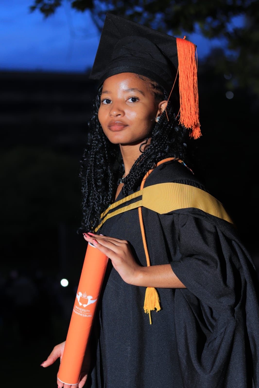 graduation dresses cape town Eke Graduation Gown With Cap 5XL main image 1